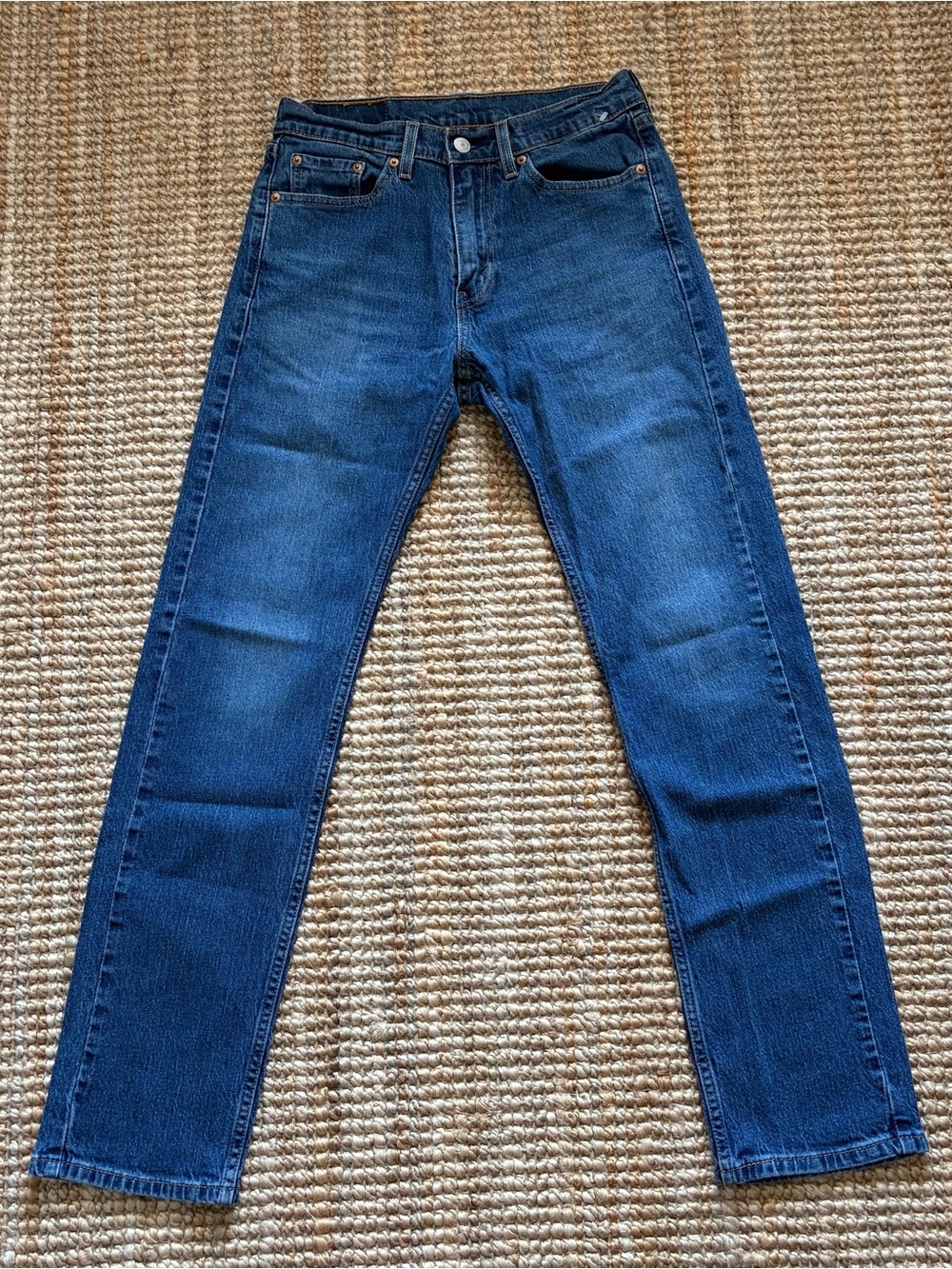 Levi's 505 blue denim jeans